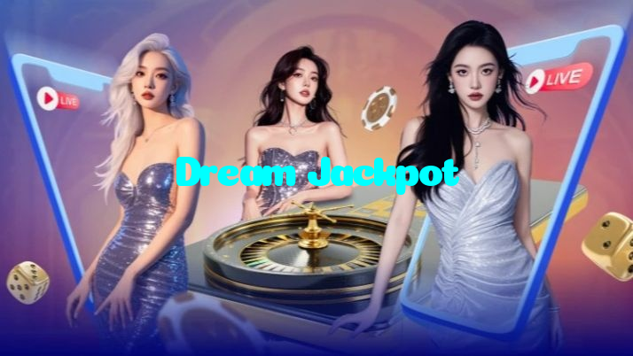 Dream Jackpot casino presented on mobile device in Pakistan with slots and live games